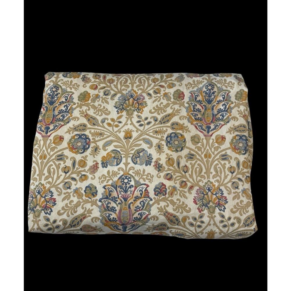 Vintage Lauren Ralph Lauren Marrakesh Rug King Fitted Sheet RLL Medallion Print